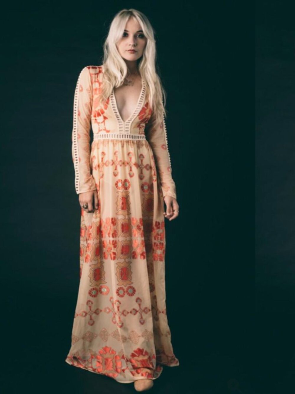 For Love & Lemons Barcelona Gown – Size Medium – Boho - RARE